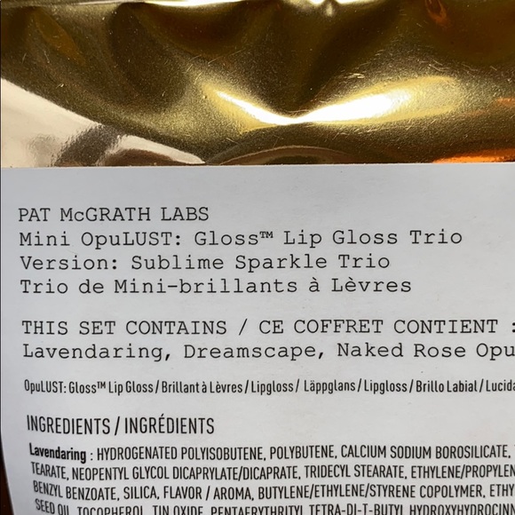 OpuLUST Lip Gloss Pat McGrath Sublime Mini Trio - Picture 5 of 7